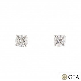 Diamond Stud Earrings 0.80ct G/VS1